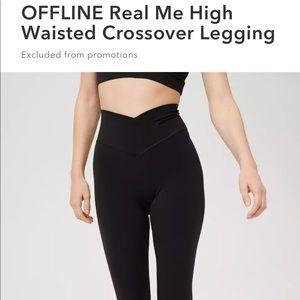 OFFLINE Real Me High Waisted Crossover Leggings